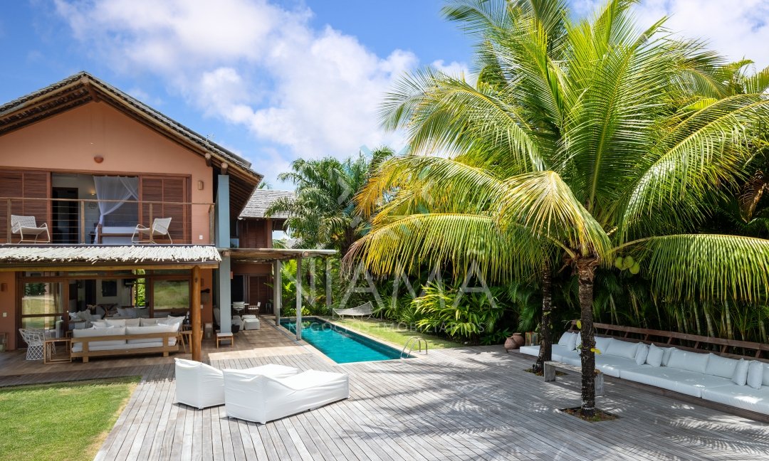 casa de luxo para alugar condominio terravista trancoso